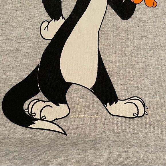 1993 Sylvester Stallone and tweedy bird sweatshirt - Picture 4 of 8